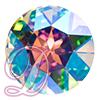 SWAROVSKI ELEMENTS- Swarovski Elements 1201 Fancy Round Rhinestone 
